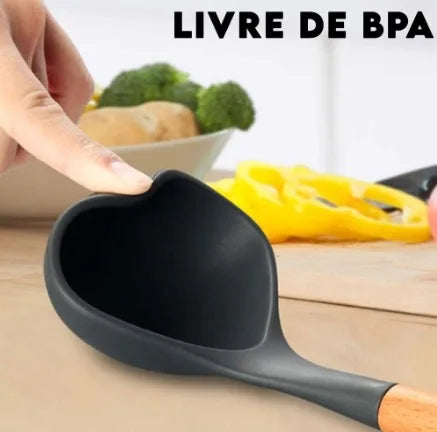 KIT de Cozinha Completo 12 peças, Livre de BPA