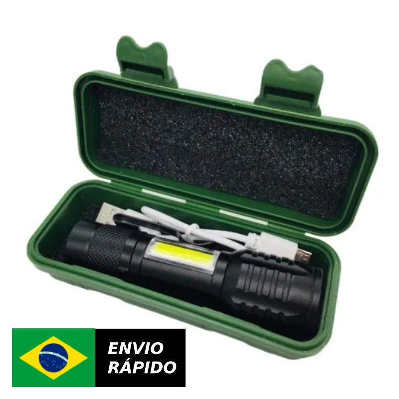 Flashlight Mini Lanterna Poderosa - LED  Com Zoom