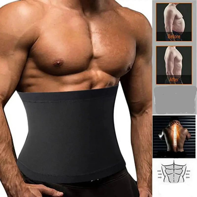 Faixa Redutora De Abdômen Para Homens, Sauna Shaper Do Corpo, Cinto Fitness, Emagrecimento Da Barriga, Shapewear,