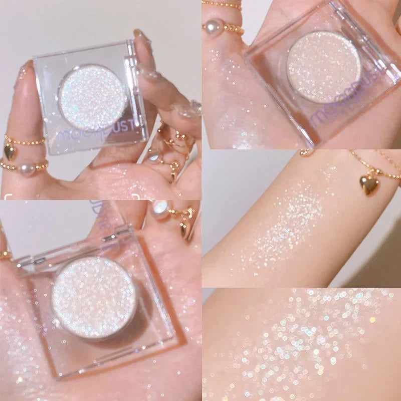 Paleta Dikalu 18 Cores, Sombra, Matte Glitter Cosmético Maquiagem para Olhos.