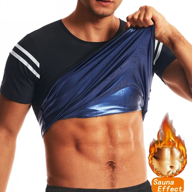 Camiseta Sauna com Compressão – Acelere Seu Emagrecimento e Defina Seus Músculos!