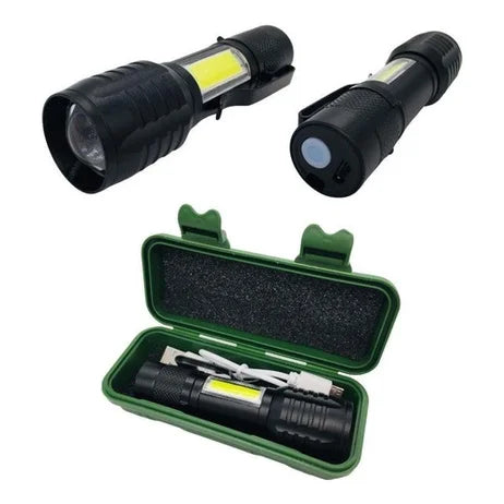 Flashlight Mini Lanterna Poderosa - LED  Com Zoom