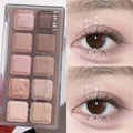 Paleta Dikalu 18 Cores, Sombra, Matte Glitter Cosmético Maquiagem para Olhos.